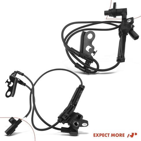 A-Premium 2PCS Front ABS Wheel Speed-Sensor for Toyota Corolla 2009 2010 2011 2012 2013 (Just fits made in Japan), Replace# 89543-12100, 89543-02130 in Saudi Arabia