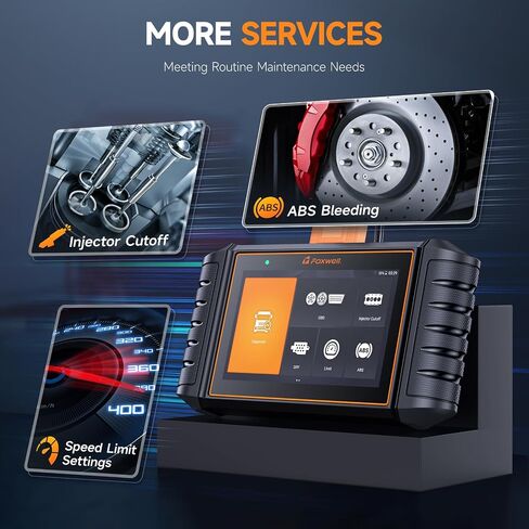 FOXWELL HD500 Heavy Duty Truck Scanner with DPF Regen/Injector Cutoff/Limit Setting, Full System Diesel Diagnostic Scan Tool for Cummins, Detroit, Caterpillar, Paccar, Hino & More Pickup Semi Trucks in Saudi Arabia