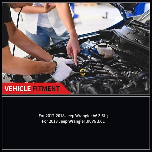 AW6699 Engine Water Pump Kit with Gasket Compatible with 2012-2018 Jeep Wrangler, V6 3.6L in Saudi Arabia