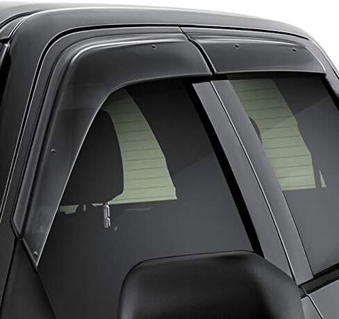 أقنعة نافذة WellVisors منحرفة للرياح متوافقة مع Cadillac 2014-2019 CTS Sedan Premium Series Rain Guards 3-847CA007 in Saudi Arabia