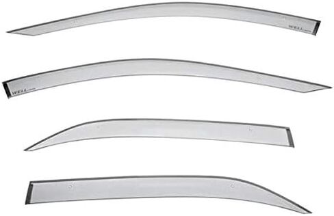 أقنعة نافذة WellVisors منحرفة للرياح متوافقة مع Cadillac 2014-2019 CTS Sedan Premium Series Rain Guards 3-847CA007 in Saudi Arabia