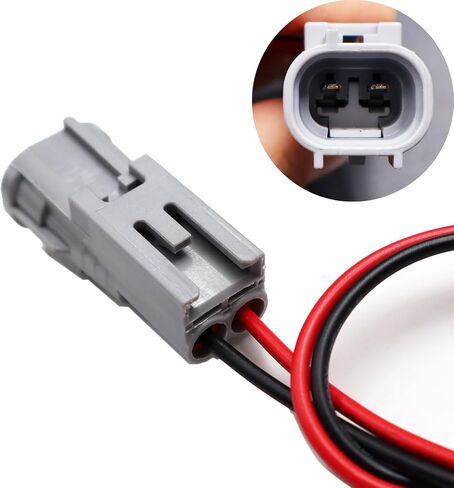 Set of 2 Male & Female Side Marker Light Pigtail Connector Compatible with Toyota Lexus Camry Prius Rav4 Harness Wire Pigtail 2-PIN in Saudi Arabia