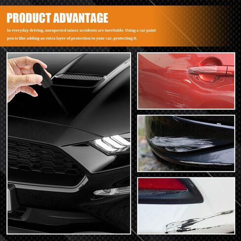 Touch Up Paint for Cars, Car Paint Scratch Repair, Color Accurate Automotive Scratch Repair Pen, Universal Auto Accessories Quick and Easy Touch Up Paints for Various Cars Scratches (Silver) in Kuwait