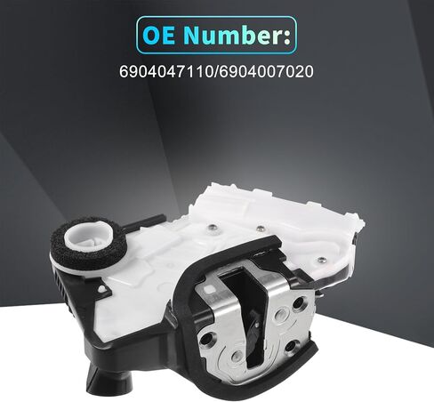 X AUTOHAUX استبدال محرك المحرك الأمامي الأيسر لقفل الباب الكهربائي لسيارة Toyota Avalon 2013-2022 لسيارة Toyota Prius 2012-2022 مجموعة مشغل مزلاج الباب استبدال رقم 6904047110 أسود in Saudi Arabia