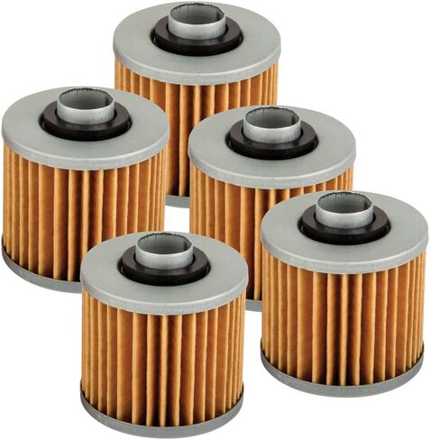 Tusk First Line Oil Filter 5 Pack Compatible with Yamaha Raptor 700 2006-2025/Raptor 700R 2013-2025 in Saudi Arabia