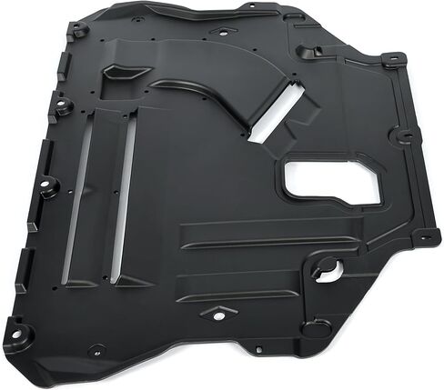 درع سبلاش المحرك متوافق مع 2013-2019 Ford Escape 2015-2019 Lincoln MKC بديل لـ FO1228125 EJ7Z6P013A أمامي سبلاش تحت غطاء بلاستيكي أسود in Kuwait