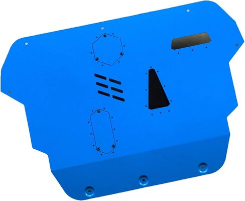 Aluminum Skid Plate, Engine Splash Shield for Ford Focus RS w/Oil Change Access Panels (BLUE) in Saudi Arabia