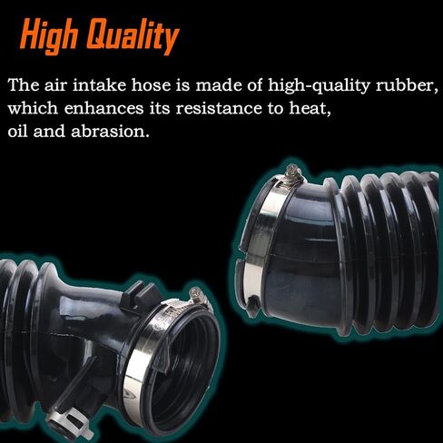 Air Intake Hose Compatible with Honda Odyssey EX-L Touring V6 3.5L 2008 2009 2010 Intake Filter Tube Replace# 17228-RGW-A00 696-139 Air Intake Duct Tube Boot in Saudi Arabia