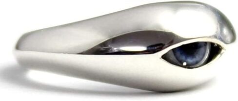 COSUMOSU Evil Eye Ring – 925 Sterling Silver Protection Jewelry for Women & Men in Saudi Arabia