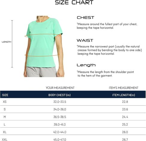 Women's Dry Fit Athletic Running T-Shirts UPF 50 Sun Protection Short Sleeve UV Gym Workout Activewear Tee Shirt in Saudi Arabia