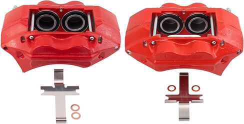 TRQ Performance Front Performance Brake Caliper Set Compatible with 95-04 Toyota Tacoma in Saudi Arabia