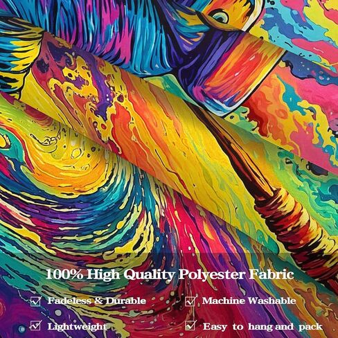 Blacklight الفطر الهيكل العظمي نسيج الجدار شنقا عشاق الجمجمة المفروشات الجمالية لغرفة النوم القمر والنجوم فراشة جدار الفن للنوم، غرفة المعيشة (عشاق الهيكل العظمي، 80 ''× 60'') in Kuwait
