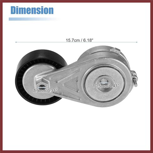 مجموعة شداد حزام القيادة الملحقة مع بكرة لسيارة Audi A4 2009-2012 2.0L لسيارة Audi A4 Quattro 2009-2012 2.0L No.06H903133F استبدال الأجزاء in Saudi Arabia