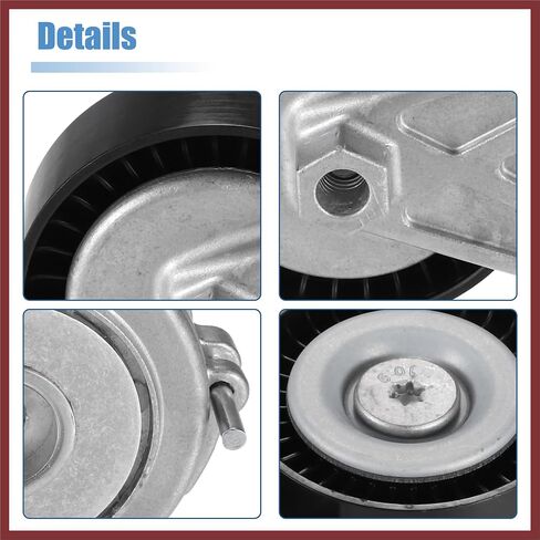 مجموعة شداد حزام القيادة الملحقة مع بكرة لسيارة Audi A4 2009-2012 2.0L لسيارة Audi A4 Quattro 2009-2012 2.0L No.06H903133F استبدال الأجزاء in Saudi Arabia