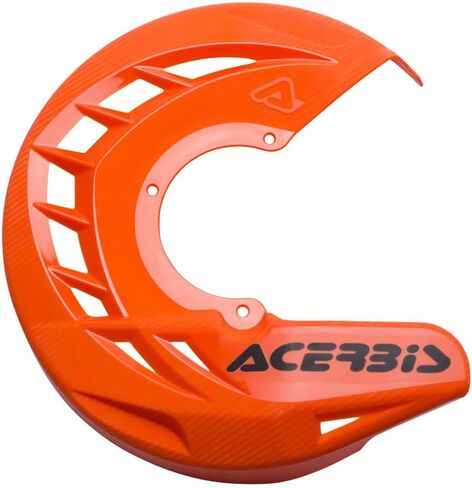 Acerbis X-Brake Front Disc Cover with Mounting Kit Orange for KTM 250 SX-F 2015-2018 in Saudi Arabia