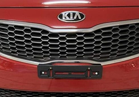 حامل علامة لوحة الترخيص الأمامية حامل طقم مصد الصدمات لكيا (جميع الموديلات) خصم الكمية (9.45 دولار إلى 5.60 دولار) (كل منها مزود بـ 6 براغي + 2 صواميل مدمجة) - ملحقات مجموعة السيارات المميزة (1) in Saudi Arabia