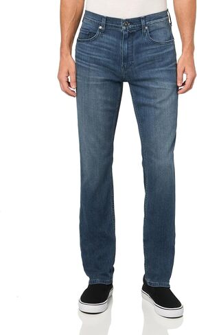 PAIGE Men's Federal Transcend Slim Straight Fit Jean, Silich in Saudi Arabia