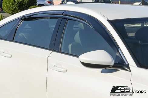 استبدال متجر Extreme على الإنترنت لسيارة Honda Accord 2018-2022 | أقنعة EOS طراز JDM MUGEN وفتحات جانبية مدخنة وواقية من المطر وحارفات النوافذ in Saudi Arabia