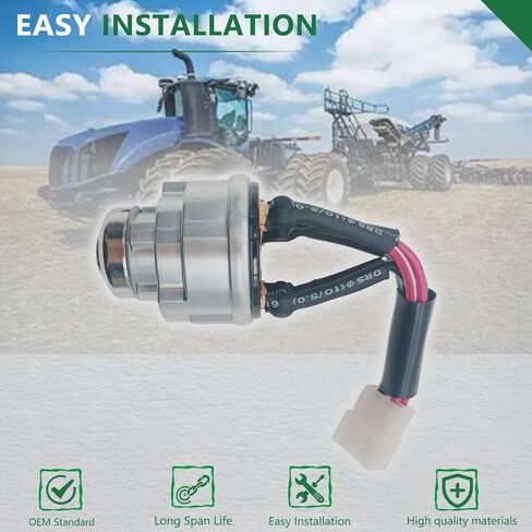 مفتاح الإشعال SBA385201890 87760272 مع مفتاحين، متوافق مع New Holland TC30، 2120، 1920، 1320، 1215، CM222، CM224، CM272، CM274 الجرارات المدمجة والجزازات التجارية in Saudi Arabia