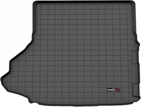 WeatherTech بطانة صندوق السيارة لسيارة Ford Mustang Dark Horse، Mustang Fastback - Trunk (401741) أسود in Saudi Arabia