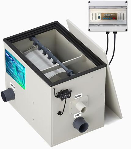 Automatic Drum Filter ,Advanced Pond Filtration Technology, Automatic Backwashing,Fish Pond，Garden Pond，Natural Pool,Canister Filter for Aquariums up to 4000 GPH，316L stainless steel 200 mesh sieve in Saudi Arabia