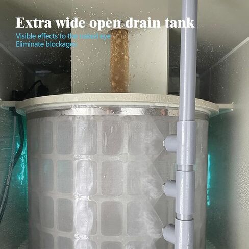 Automatic Drum Filter ,Advanced Pond Filtration Technology, Automatic Backwashing,Fish Pond，Garden Pond，Natural Pool,Canister Filter for Aquariums up to 4000 GPH，316L stainless steel 200 mesh sieve in Saudi Arabia