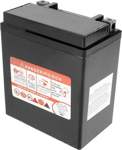 Caltric AGM Battery Compatible with Kawasaki KLX250 KLX250S 2018 2019 2020 / 12V 6Ah CCA 100 in Saudi Arabia