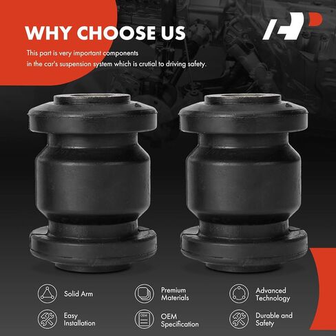 A-Premium 2 x Front Rearward Control Arm Bushing Kit, Compatible with Honda CR-V 2007 2008 2009 2010 2011 in Saudi Arabia