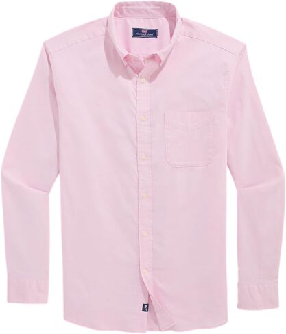 قميص أكسفورد رجالي من Vineyard Vines بتصميم Seawall Solid in Saudi Arabia