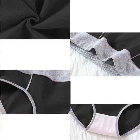 Womens Underwear Cotton Mid Waist Panties Full Coverage Stretch Briefs Soft Breathable Ladies Underwear Multipack in Saudi Arabia