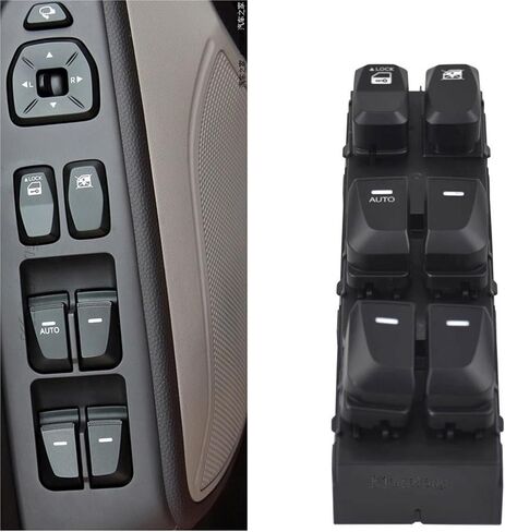 93570-2S910 Power Window Master Switch RHD Right Hand Driver Controller Button 1Pcs in Saudi Arabia