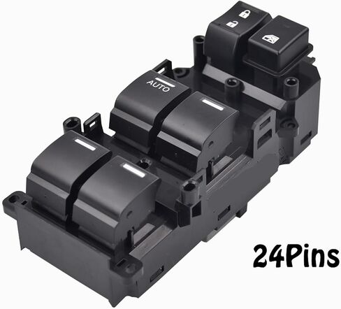Car Master Power Window Switch Front Left 35750-TR0-A01 1Pcs(26Pins) in Saudi Arabia