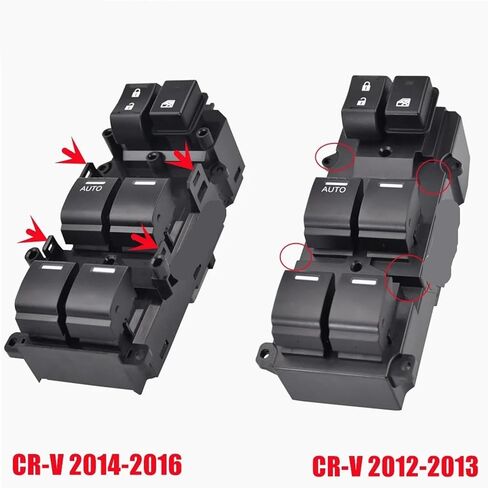 Car Master Power Window Switch Front Left 35750-TR0-A01 1Pcs(26Pins) in Saudi Arabia