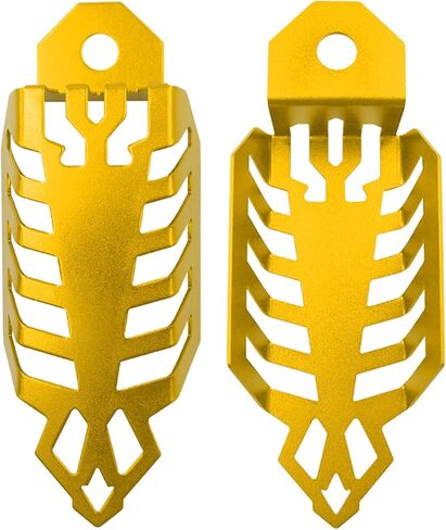 Motorcycle Front and Rear Fork Decorative Aluminum Protector Motorcycle Accessories Red in Kuwait