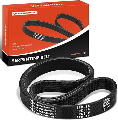 A-Premium Engine Serpentine Drive Belt Compatible with Honda Civic 2001-2005, Acura EL 2001-2005, L4 1.7L in Saudi Arabia
