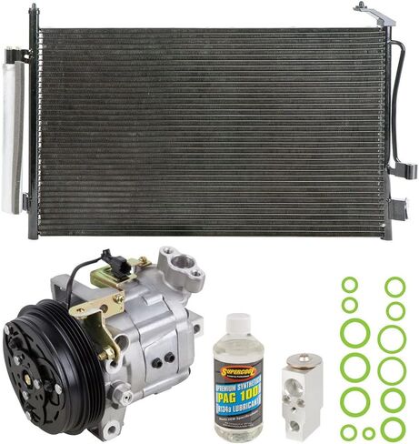 لسوبارو فورستر 2003-2007 طقم إصلاح مكيف الهواء OEM ضاغط التيار المتردد والقابض - BuyAutoParts 60-80594R5 جديد in Kuwait