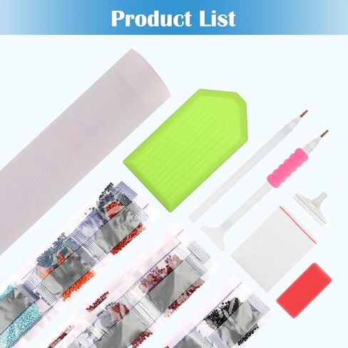 MXJSUA Special Diamond Painting Kits for Adults, 5D Special Shape Diamond Art Kits, Crystal Rhinestones Diamond Gem Art Painting for Home Wall Decoration 12×12inch, Garden Gnome in Kuwait