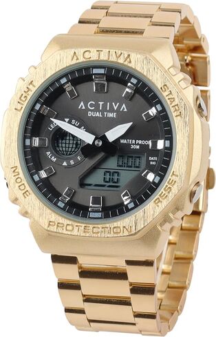 ACTIVA x INVICTA DIGITAL ESSENTIALS Unisex 45.5mm Alloy Gold Not Applicable dial Electronic Digital in Saudi Arabia
