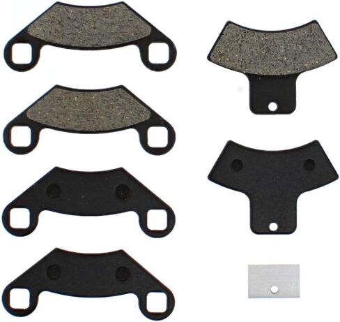 NICHE Brake Pad Set for Polaris Sportsman 500 400 Xpedition Scrambler Trail Boss 325 Front and Rear Semi-Metallic in Saudi Arabia