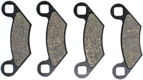 NICHE Brake Pad Set for Polaris Sportsman 500 400 Xpedition Scrambler Trail Boss 325 Front and Rear Semi-Metallic in Saudi Arabia