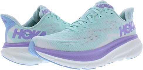 Hoka Women's Clifton 9 Sneaker, Raspberry/Strawberry, Women's US Size 7.5 in Kuwait