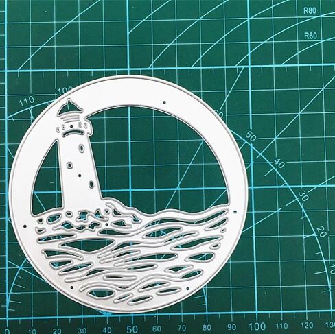 يموت قطع الإطار الموجي ، و DIY Scrapbooking Artist Metal Cutting Metals Stency لتصنيع البطاقات تصنيع قصاصات صنع القطع الشقوق الحرف الجديدة 2019 للموت in Kuwait