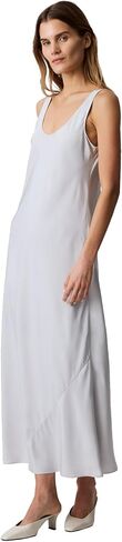 Calvin Klein Women's Viscose Twill Midi Slip Dress in Saudi Arabia