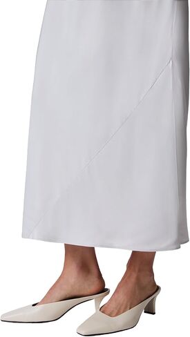 Calvin Klein Women's Viscose Twill Midi Slip Dress in Saudi Arabia