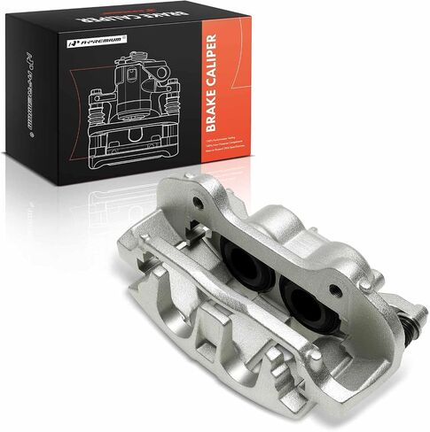 A-Premium Disc Brake Caliper Assembly with Bracket Compatible with Jeep Vehicles - JL Series Wrangler 2018-2023 - Front Right Passenger Side in Saudi Arabia