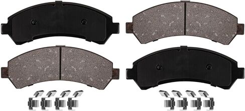 Detroit Axle - Front Brake Kit for 97-05 Chevy Blazer, 98-04 S10, 98-02 GMC Jimmy, 98-04 Sonoma, 97-01 Olds Bravada Brake Rotors 1999 2000 01 02 03 04 Replacement Ceramic Brakes Pads [Check Fitment] in Saudi Arabia