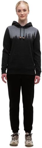 tentree Women's Juniper Graphic Hoodie – Organic Cotton, Soft & Insulating, Medium Stretch, Regular Fit, Eco-Friendly in Saudi Arabia