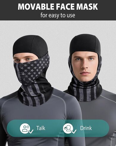 Balaclava Ski Mask for Men Winter Face Mask Breathable & Thermal Winter Balaclava Women for Cold Weather Outdoor in Saudi Arabia