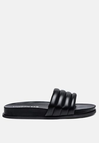 London Rag Sponge Quilted Pool Slides in Saudi Arabia