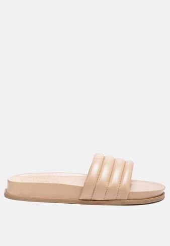 London Rag Sponge Quilted Pool Slides in Saudi Arabia